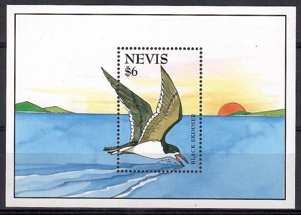 Znaczek Nevis 1995 Mi bl 88 Czyste **