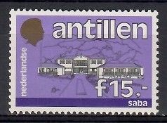 Znaczek Antyle Holenderskie 1989 Mi 655 Czyste **