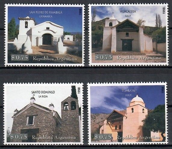 Znaczek Argentyna 1998 Mi 2407-2410 Czyste **