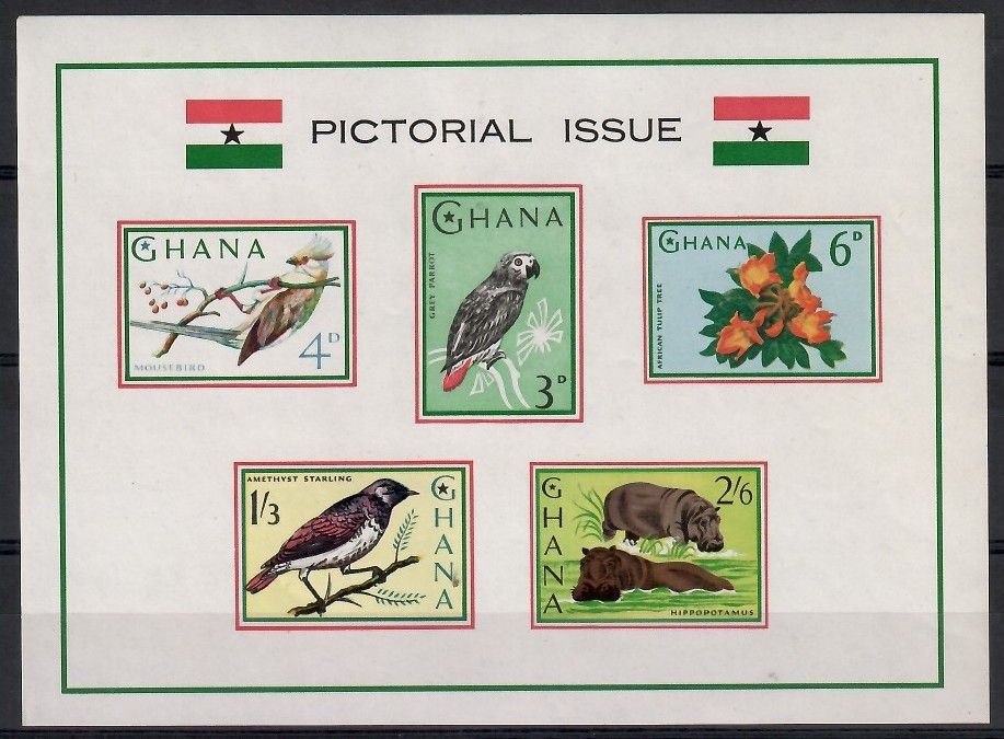 Znaczek Ghana 1964 Mi bl 15 Czyste **