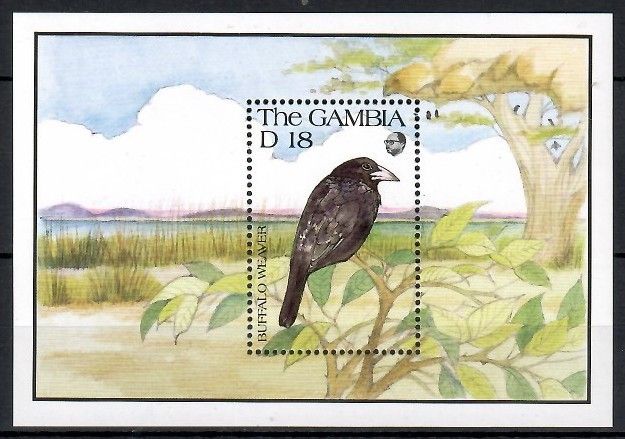 Znaczek Gambia 1991 Mi bl 111 Czyste **