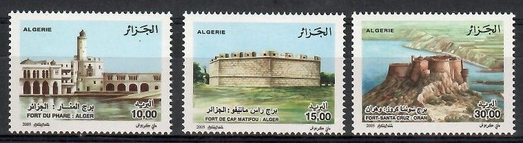 Znaczek Algieria 2005 Mi 1470-1472 Czyste **
