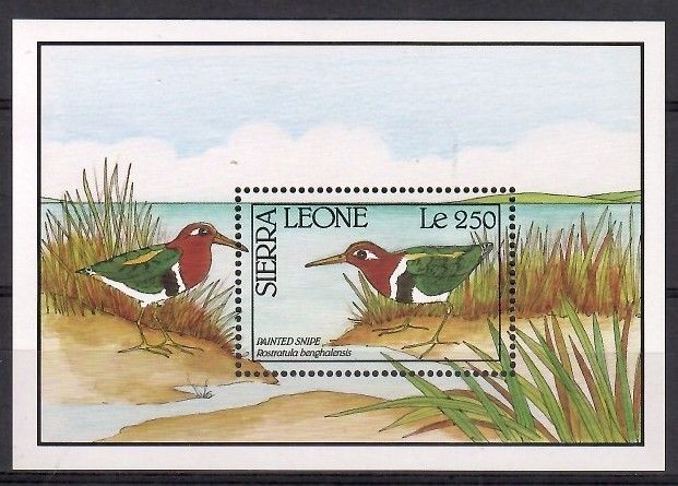 Znaczek Sierra Leone 1990 Mi bl 129 Czyste **