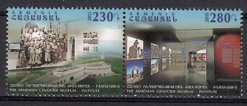 Znaczek Armenia 2015 Mi 946-947 Czyste **