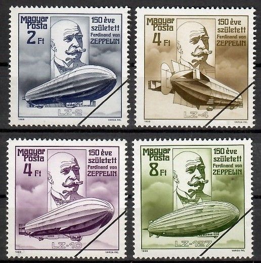 Znaczek Węgry 1988 Mi spe3942-3945 Czyste **