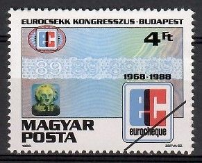 Znaczek Węgry 1988 Mi spe3965 Czyste **