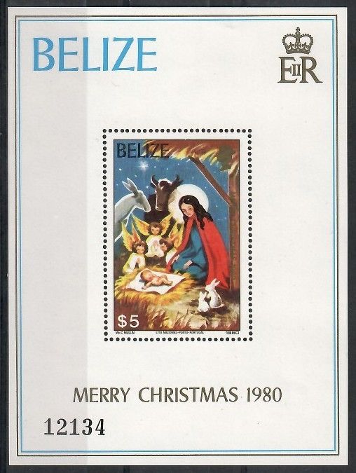 Znaczek Belize 1980 Mi bl 27 Czyste **
