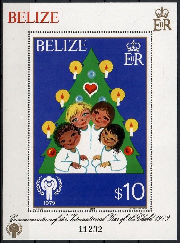 Znaczek Belize 1980 Mi bl 17 Czyste **