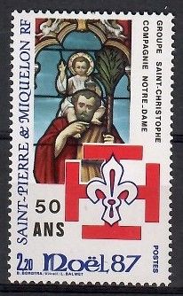 Znaczek Saint Pierre i Miquelon 1987 Mi 553 Czyste **