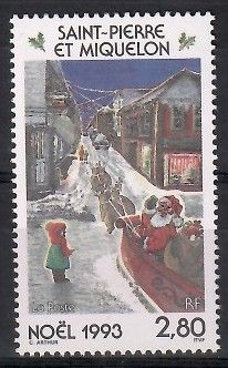 Znaczek Saint Pierre i Miquelon 1993 Mi 669 Czyste **