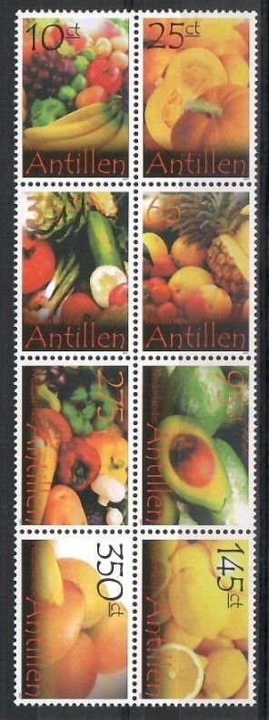 Znaczek Antyle Holenderskie 2007 Mi 1559-1566 Czyste **