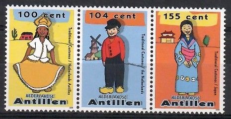 Znaczek Antyle Holenderskie 2008 Mi 1678-1680 Czyste **