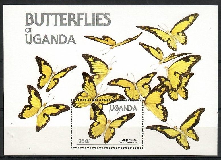 Znaczek Uganda 1984 Mi bl 47 Czyste **