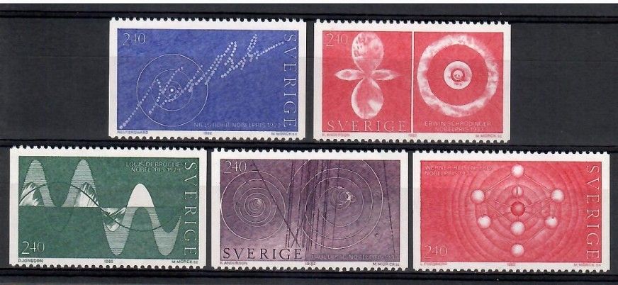 Znaczek Szwecja 1982 Mi 1214-1218 Czyste **