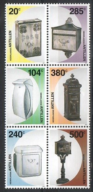 Znaczek Antyle Holenderskie 2007 Mi 1600-1605 Czyste **