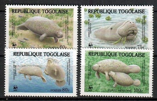 Znaczek Togo 1987 Mi 2042-2045 Czyste **
