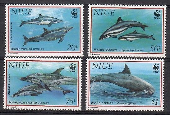Znaczek Niue 1993 Mi 822-825 Czyste **