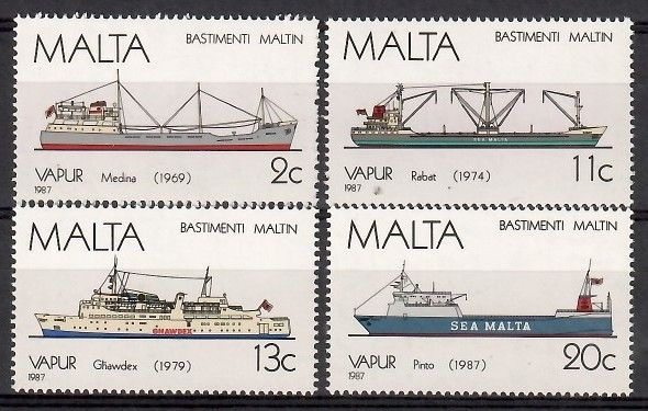 Znaczek Malta 1987 Mi 775-778 Czyste **