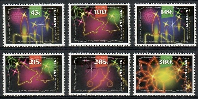 Znaczek Antyle Holenderskie 2006 Mi 1508-1513 Czyste **