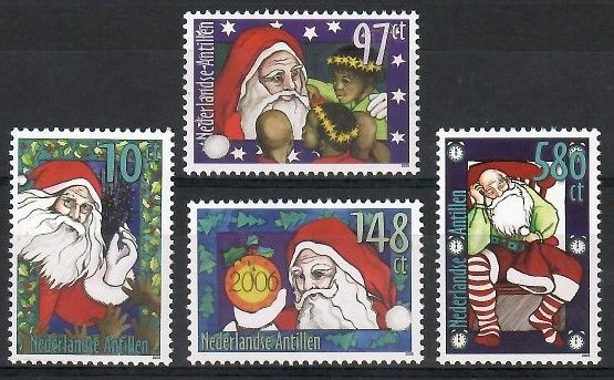 Znaczek Antyle Holenderskie 2005 Mi 1415-1418 Czyste **