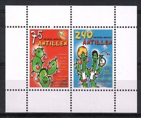 Znaczek Antyle Holenderskie 2003 Mi ark 1252-1253 Czyste **