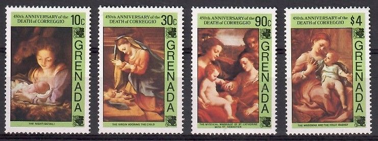 Znaczek Grenada 1984 Mi 1312-1315 Czyste **