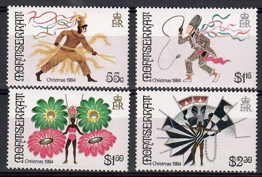 Znaczek Montserrat 1984 Mi 561-564 Czyste **