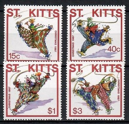 Znaczek Saint Kitts 1987 Mi 218-221 Czyste **