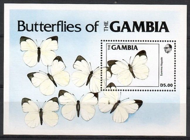 Znaczek Gambia 1984 Mi bl 11 Czyste **