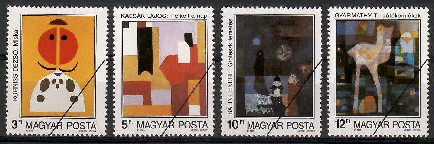 Znaczek Węgry 1989 Mi spe4056-4059 Czyste **