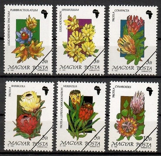 Znaczek Węgry 1990 Mi spe4075-4080 Czyste **