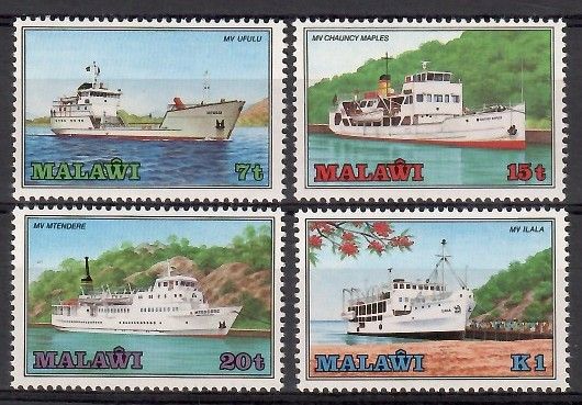 Znaczek Malawi 1985 Mi 449-452 Czyste **