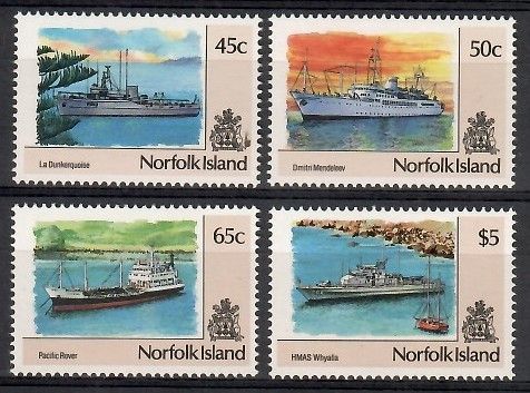 Znaczek Norfolk 1991 Mi 495-498 Czyste **