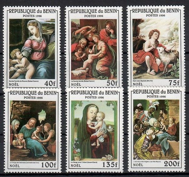 Znaczek Benin 1996 Mi 792-797 Czyste **