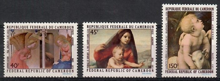 Znaczek Kamerun 1971 Mi 675-677 Czyste **