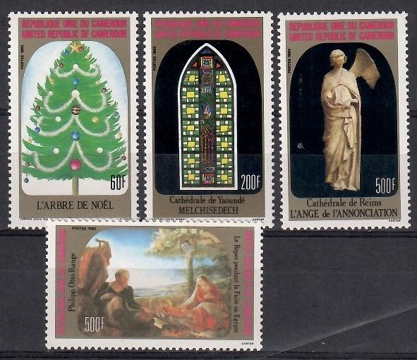 Znaczek Kamerun 1983 Mi 1028-1031 Czyste **