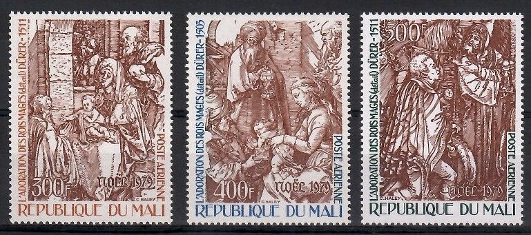 Znaczek Mali 1979 Mi 737-739 Czyste **