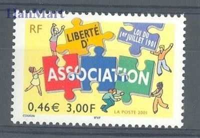 Znaczek Francja 2001 Mi 3544 Czyste **