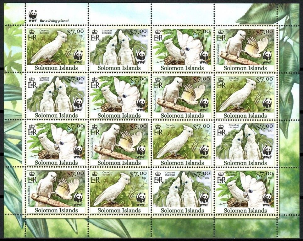 Znaczek Wyspy Salomona 2013 Mi zd ark 1676-1679 Czyste **