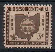 Znaczek USA 1953 Mi 637 Czyste **