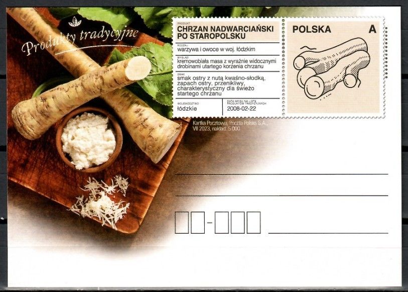 Znaczek Polska 2023 Fi 2013 Całostka pocztowa