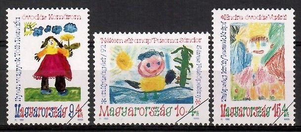 Znaczek Węgry 1992 Mi spe 4197-4199 Czyste **
