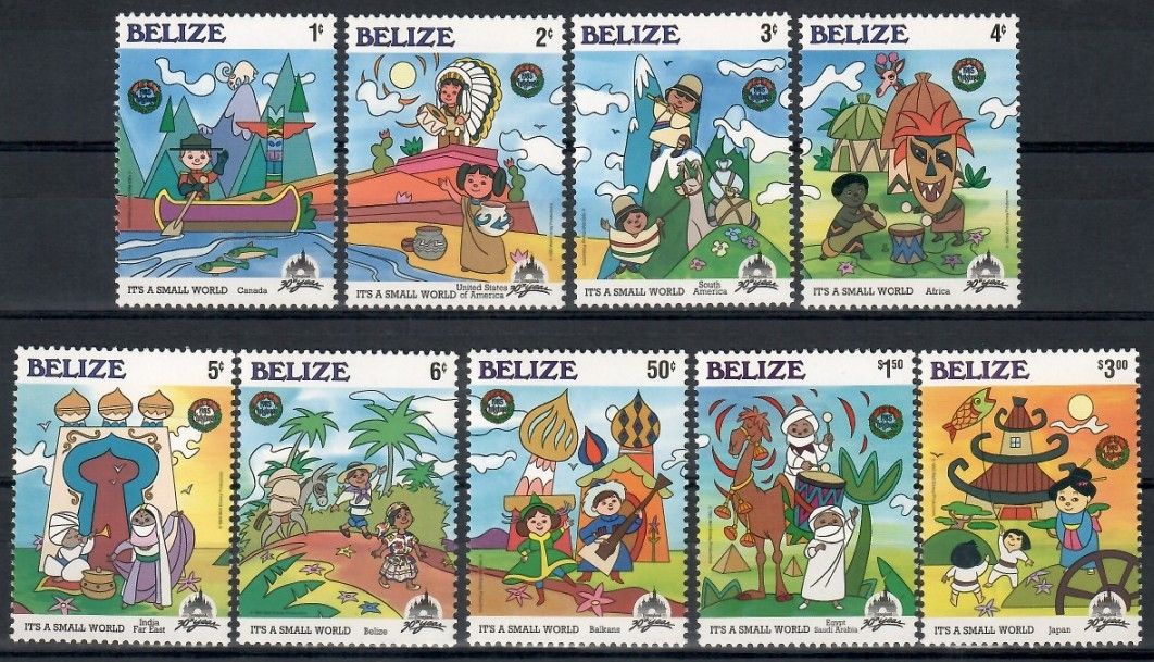 Znaczek Belize 1985 Mi 829-837 Czyste **