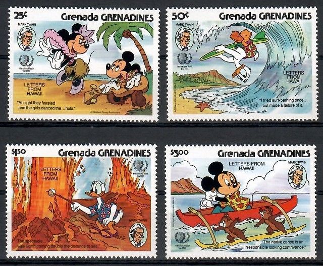 Znaczek Grenada i Grenadyny 1985 Mi 721-724 Czyste **