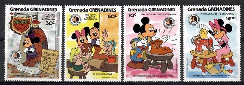 Znaczek Grenada i Grenadyny 1985 Mi 726-729 Czyste **