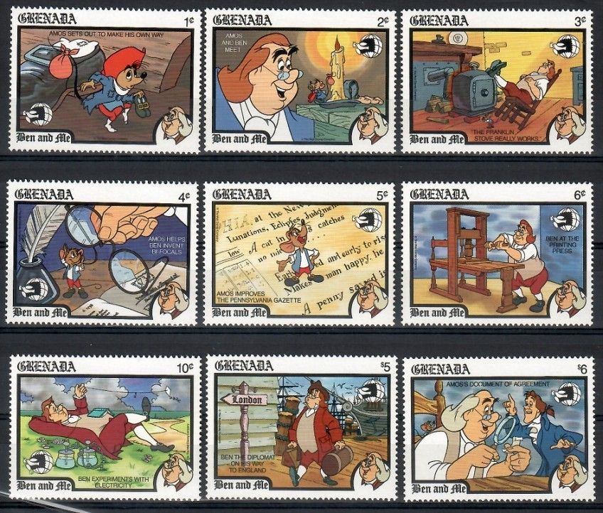 Znaczek Grenada 1989 Mi 2049-2057 Czyste **