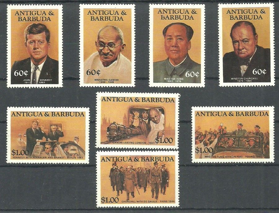 Znaczek Antigua i Barbuda 1984 Mi 814-821 Czyste **