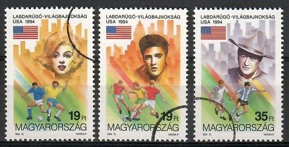 Znaczek Węgry 1994 Mi spe 4298-4300 Czyste **