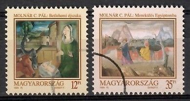 Znaczek Węgry 1994 Mi spe 4323-4324 Czyste **