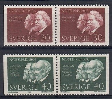 Znaczek Szwecja 1966 Mi 566-567 Czyste **